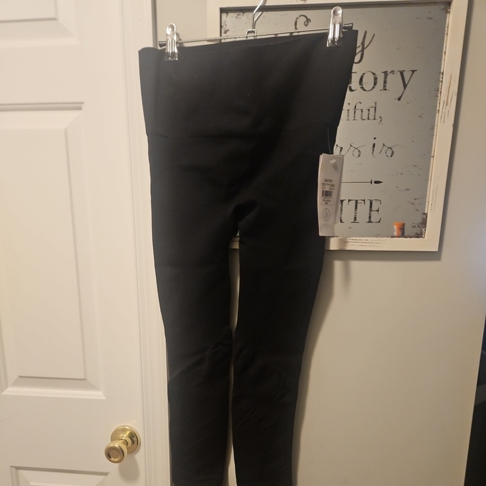 BLANQI‎ Black Hipster Contour Leggings